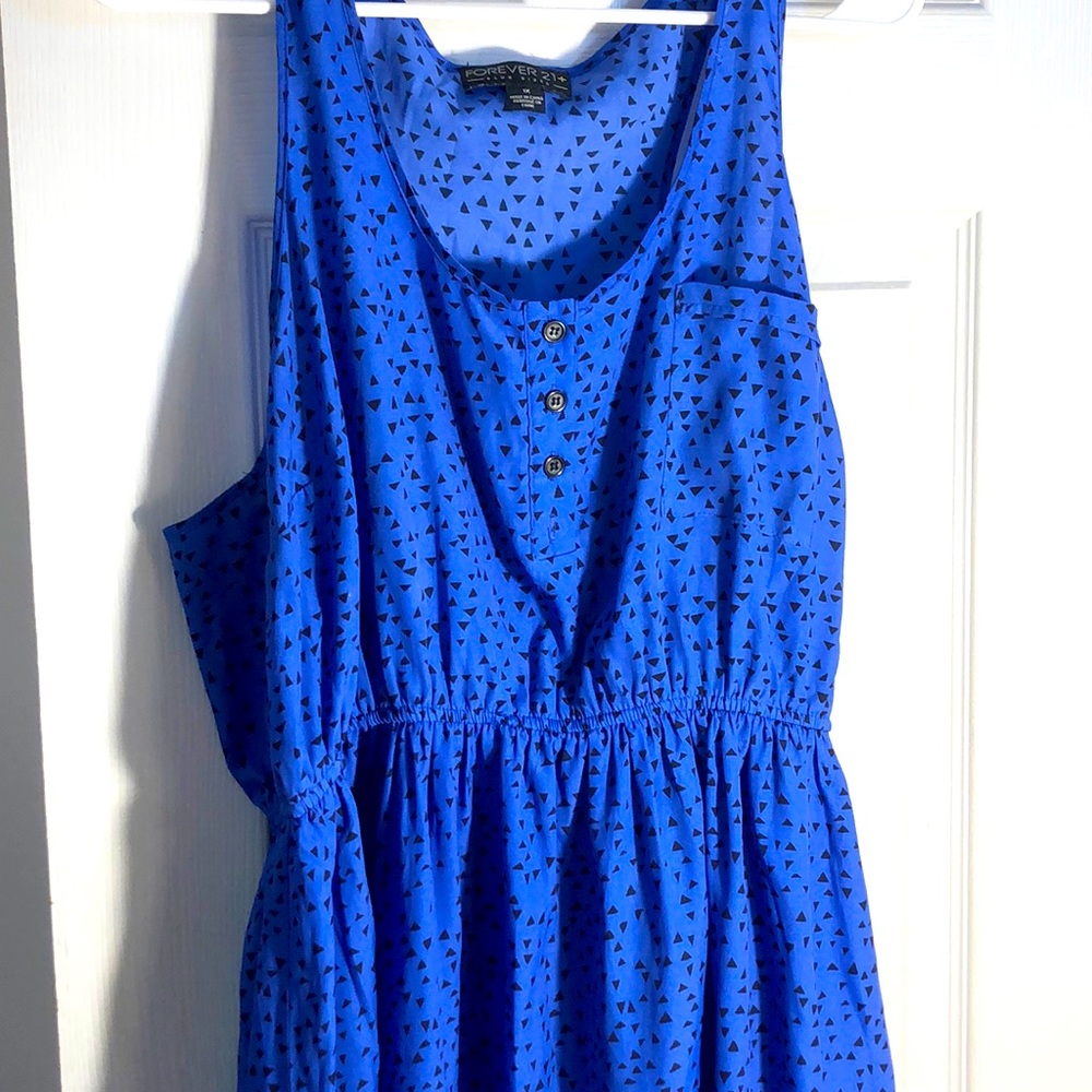 Cute 1X blue F21 dress